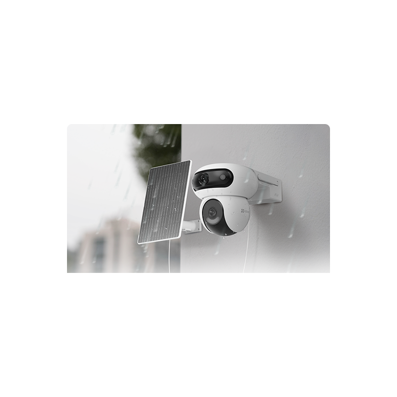 EZVIZ HB90x Dual 4G Kit Уличная Камера Безопасности С Двумя Объективами
