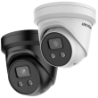 Hikvision — IP kaamera DS-2CD2346G2-ISU/SL 4MP f2.8mm kuppel valge