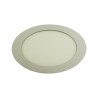 Round downlight 12W WW