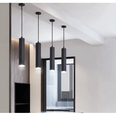 Pendant-GU10-004 Black