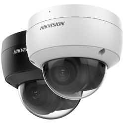Hikvision DS-2CD2143G2-IU AcuSense 4MP Купольная IP Камера 2.8мм (103°)Фиксированный Объектив Чёрный