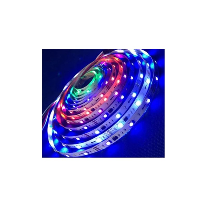 LED strip PIXEL RGB 7.2W/m 30leds/m 3 leds/pixel