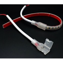 Clamp 2 PIN 10 mm + cable IP20 for IP68