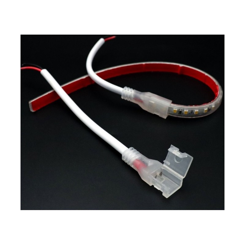 Clamp 2 PIN 10 mm + cable IP20 for IP68