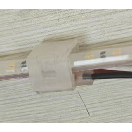 Clamp 2 PIN 10 mm + cable IP20 for IP68