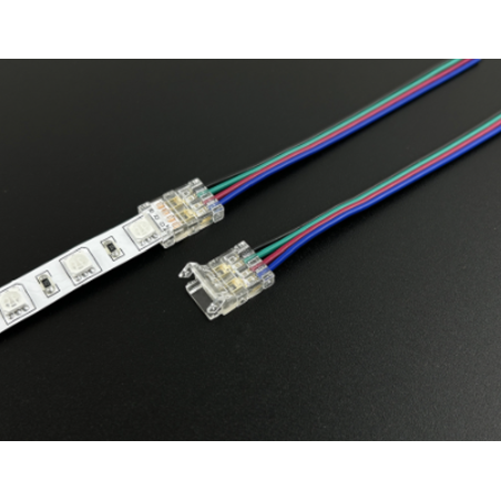 4PIN PCB to cable clamp + cable 15 cm 10 mm SMD