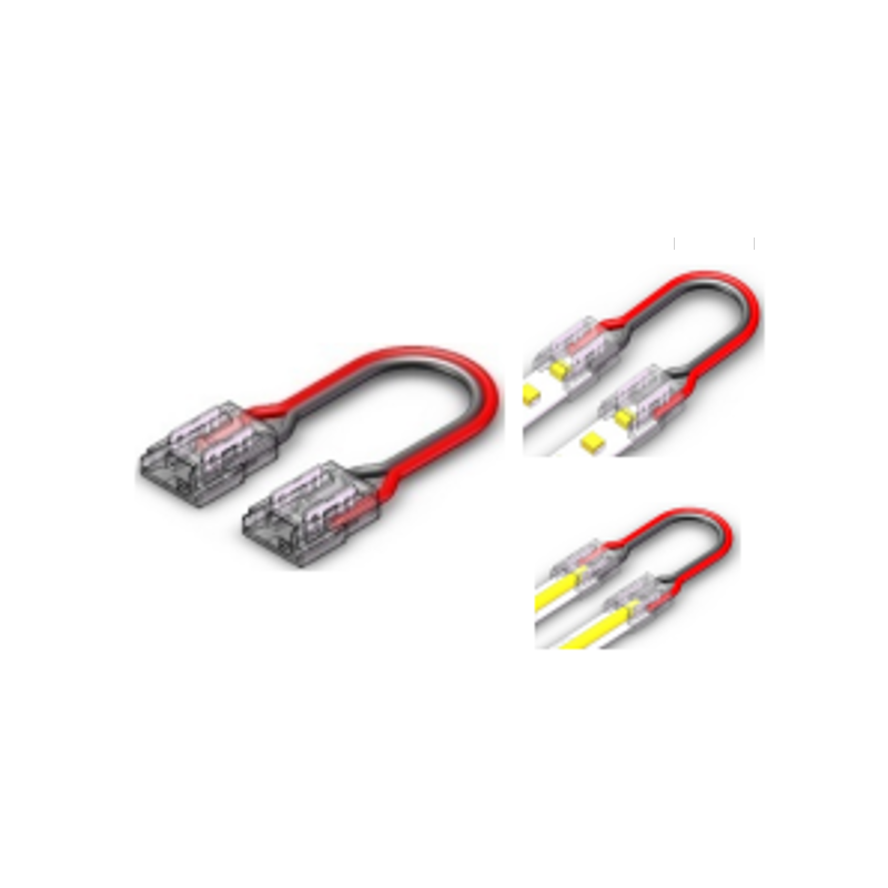 Clamp 2 PIN 8 mm + cable