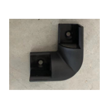001B 90° PC black connection