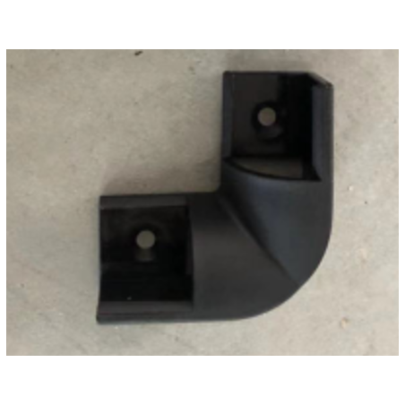 003W 90° PC black connection