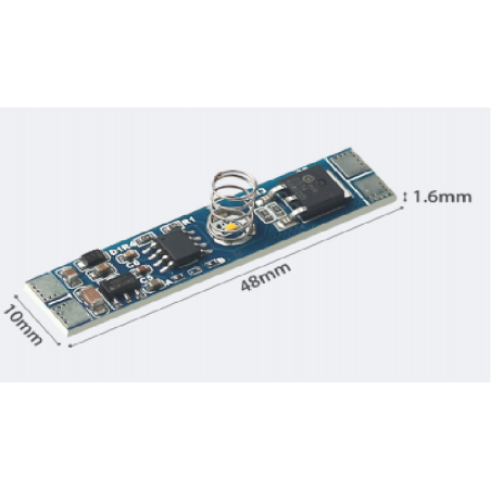 T-10003                               Touch the sensor control on/off, dimming