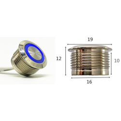 T-21001                                                                 Metal Touch the sensor light to turn on, then touch the