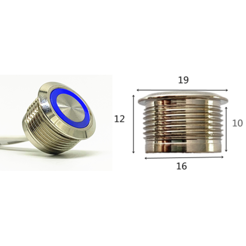 T-21001                                                                 Metal Touch the sensor light to turn on, then touch the