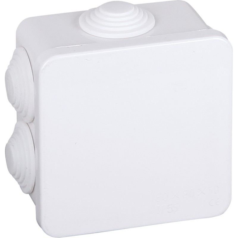 Junction box 80x80x50 IP55