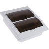 Flush distribution box 24 way IP40