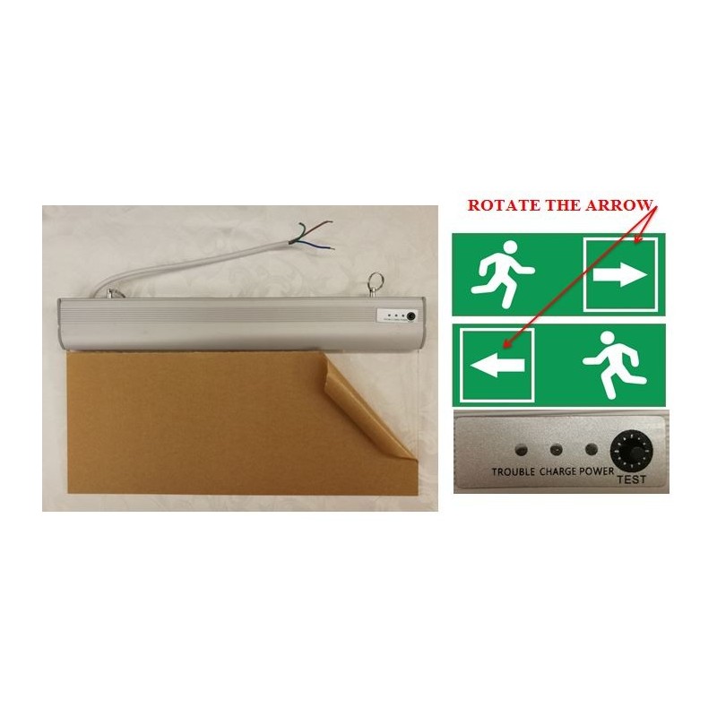 Double emergensy light 3W