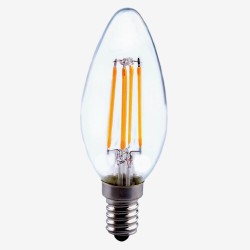 E14 C37 filament bulb 4W WW