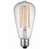 E27 ST64 filament bulb 8W WW