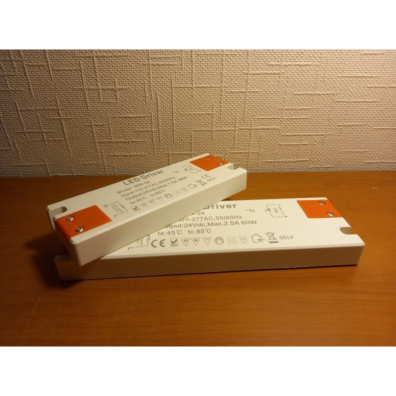 Power supply 60W-24V-2.5A IP20