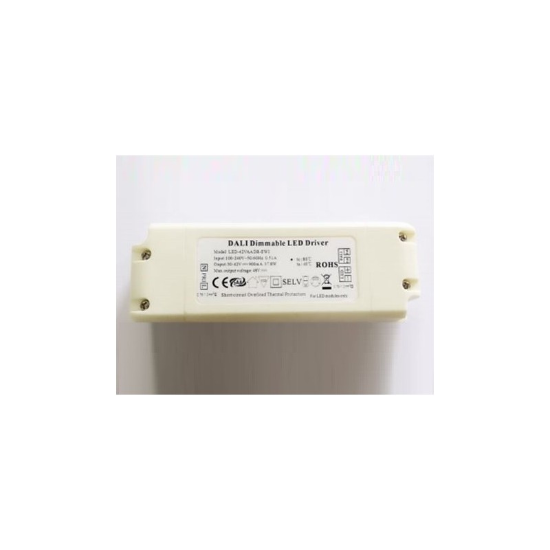 Dimmable LED driver DALI 18-45W