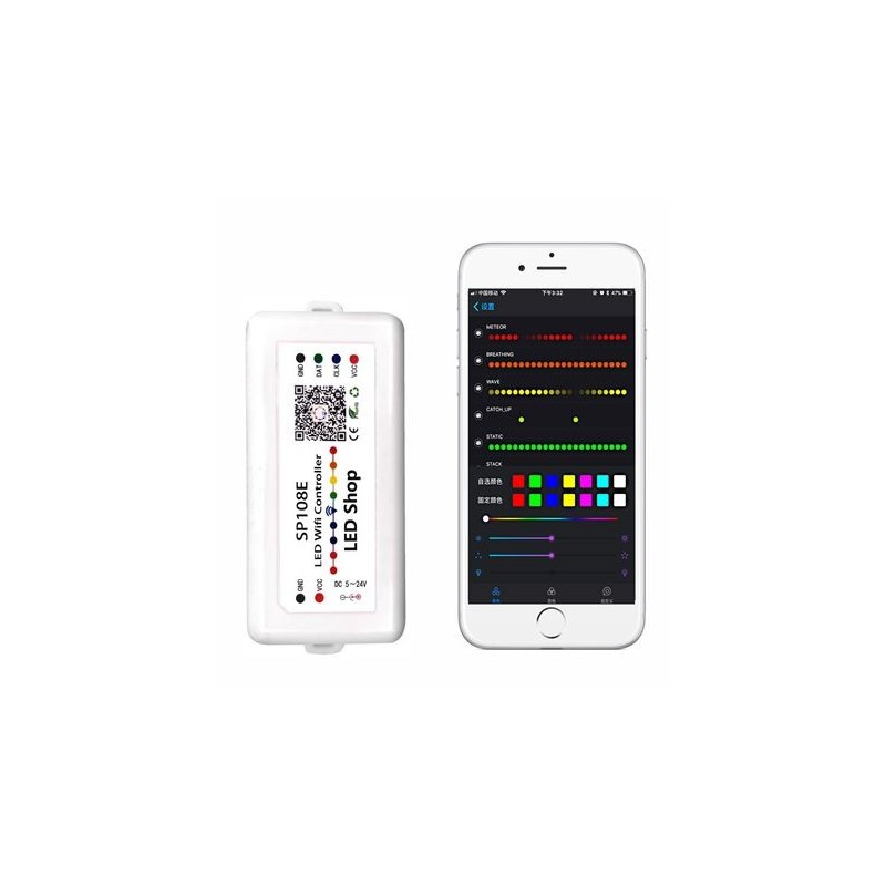 SP108E plastic shell WIFI  controller