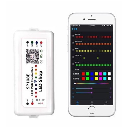 SP108E plastic shell WIFI  controller