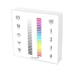4 zones RGBW wall controller