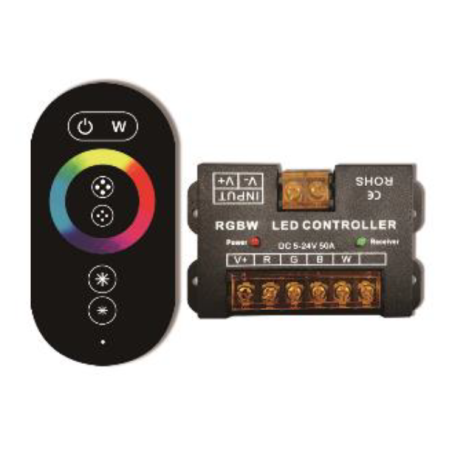 6 key touch RGBW colour controller C-5134