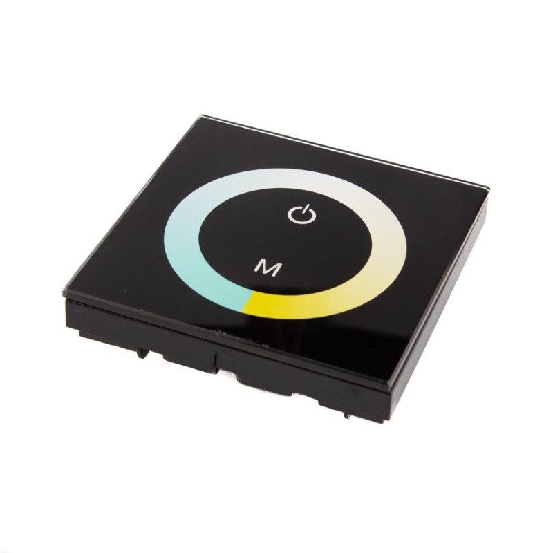 Touch panel color temperature