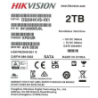 Hikvision — HDD DS20HKVS-VX1 2TB 3.5" SATA 5400rpm 128MB