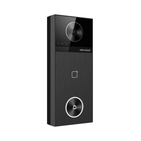 DS-KV6114-WBE1 Must Kutsepaneel 4MP Mifare PoE IP65 Hikvision