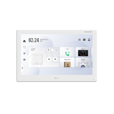 DS-KH9510-WTE1(B) 10 Monitor Android 10 PoE/12V Hikvision