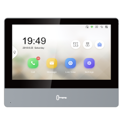 DS-KH8350-TE1 Fono Monitor KH8 Seeria 7 LCD PoE Hikvision
