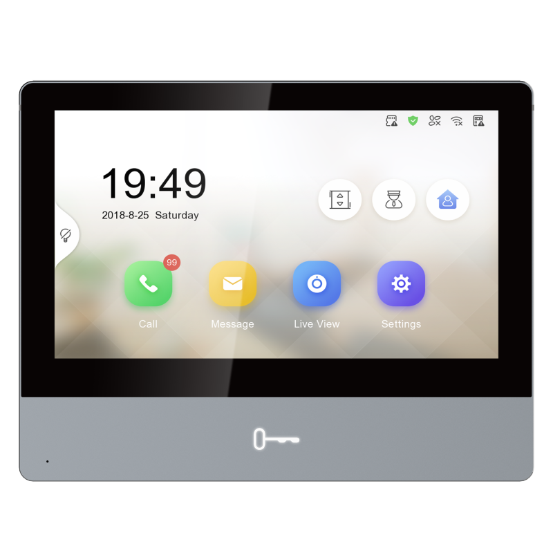 DS-KH8350-TE1 Fono Monitor KH8 Seeria 7 LCD PoE Hikvision