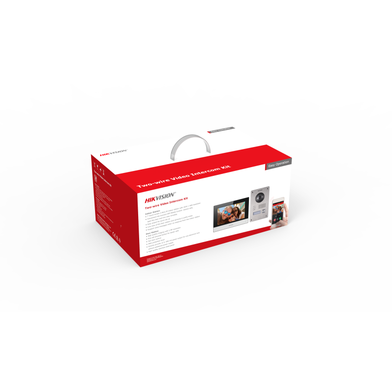 DS-KIS703Y-P 2-juhtme fono komplekt DS-KH6320Y-WTPE2 DS-KV8103Y-IMPE2 DS-KABV8103-RS Hikvision