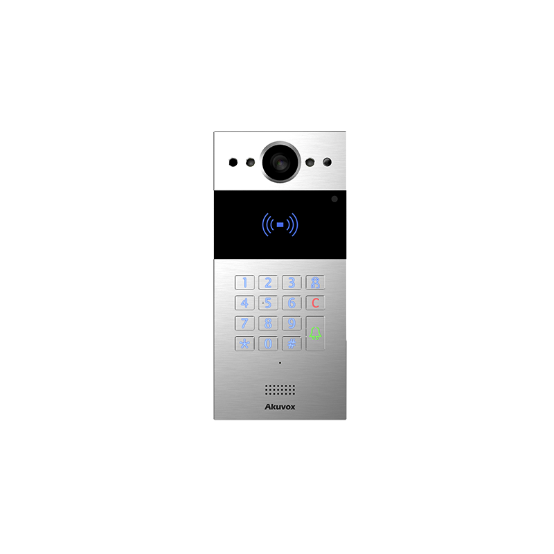 R20K-L IP videofon LTE PoE OnviF 2MP 2 releed Wiegand RS485 Akuvox