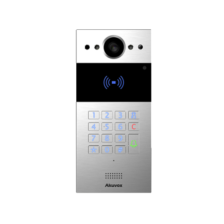 R20K-L IP videofon LTE PoE OnviF 2MP 2 releed Wiegand RS485 Akuvox