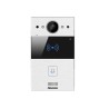 R20A-On-Wall-Silver-V5.1 IP Videofono 2MP RFID MIFARE NFC SIP RS485 Wiegand IP65 PoE Akuvox