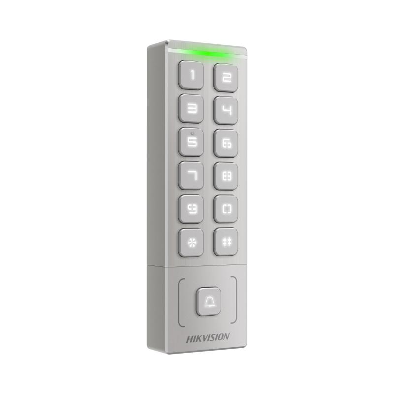 Ukse läbipääsuterminal DS-K1T809MWX hõbe