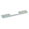 Vasturaua lukuvastus / katteplaat OK-S1SG 130x25mm hõbedane