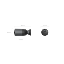 EZVIZ BC1C Juhtmevaba välikaamera akuga 8MP, audio, WIFI