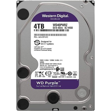 HDD WD44PURZ Purple 4TB SATA