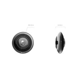 EZVIZ E4P 6MP 360° panoramic WiFi fisheye camera