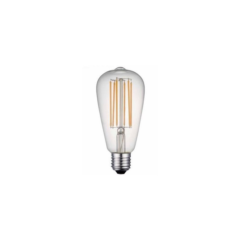 E27 ST64 filament bulb 8W WW