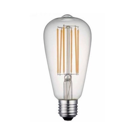 E27 ST64 filament bulb 8W WW