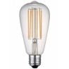 E27 ST64 filament bulb 8W WW