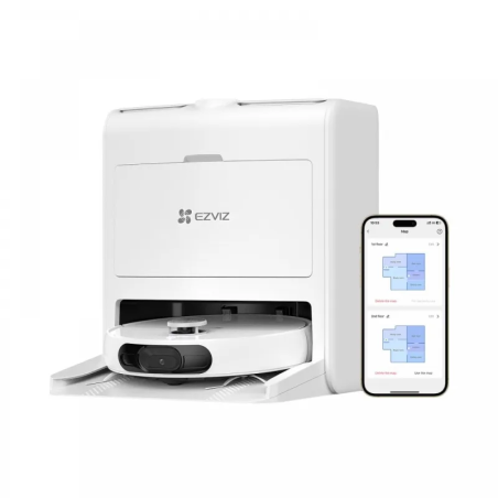 EZVIZ RS2 robot vacuum cleaner with automatic mopping system