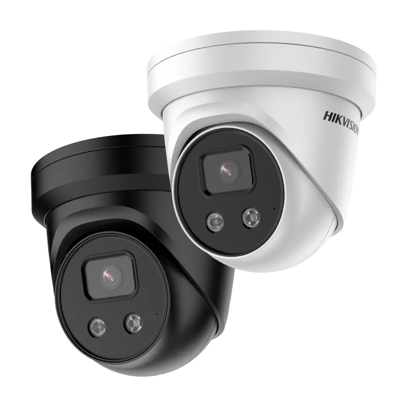 Hikvision DS-2CD2346G2-IU(С) AcuSense Turret IP-Kамера 4MP 2.8mm (103°) с фиксированным объективом