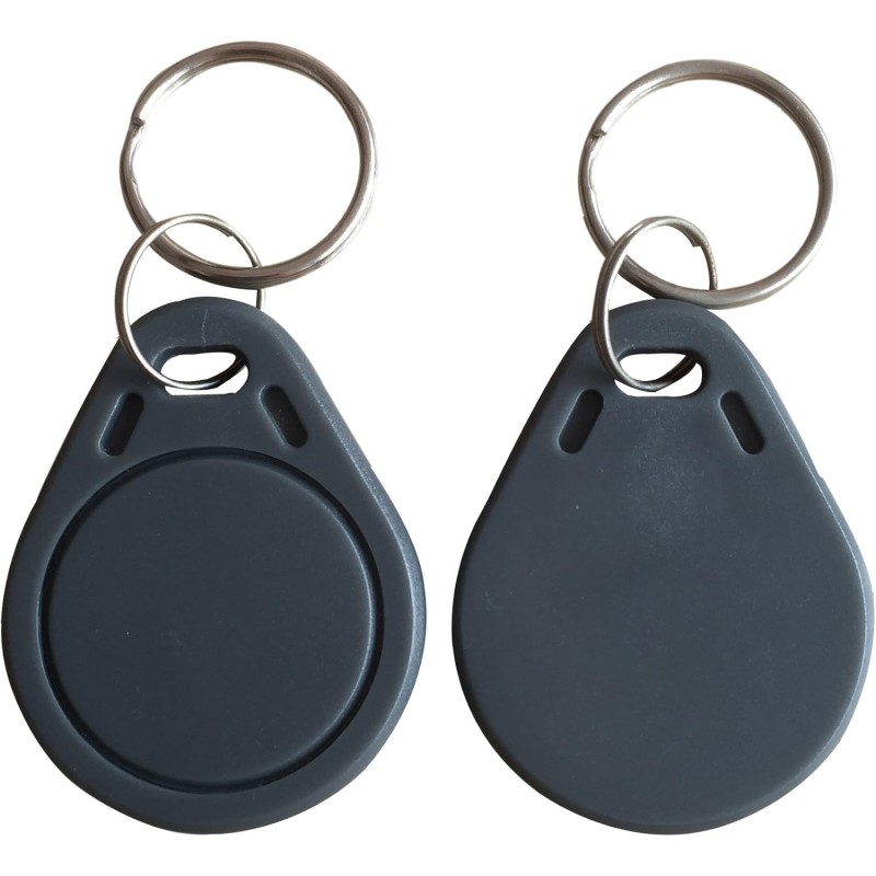 Mifare key fob S3033BNR-GY, oval, gray
