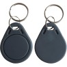 Mifare key fob S3033BNR-GY, oval, gray