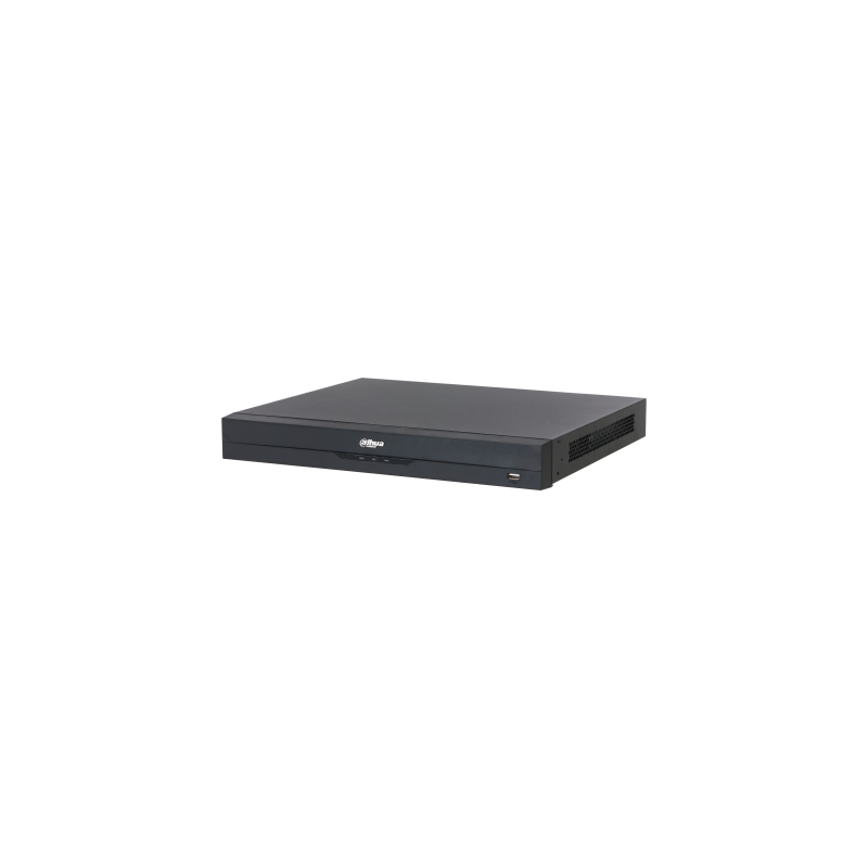 Dahua NVR5216-16P-EI2 16 kanaliga EI2 seeria IP salvesti · 16PoE(ch 1-8 ePoE) 448Mbps 2HDD 1U